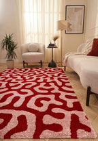 Joli Doodle Red & Pink Rug - Joe’s Haven