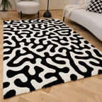 Joli Doodle Black & White Rug - Joe’s Haven