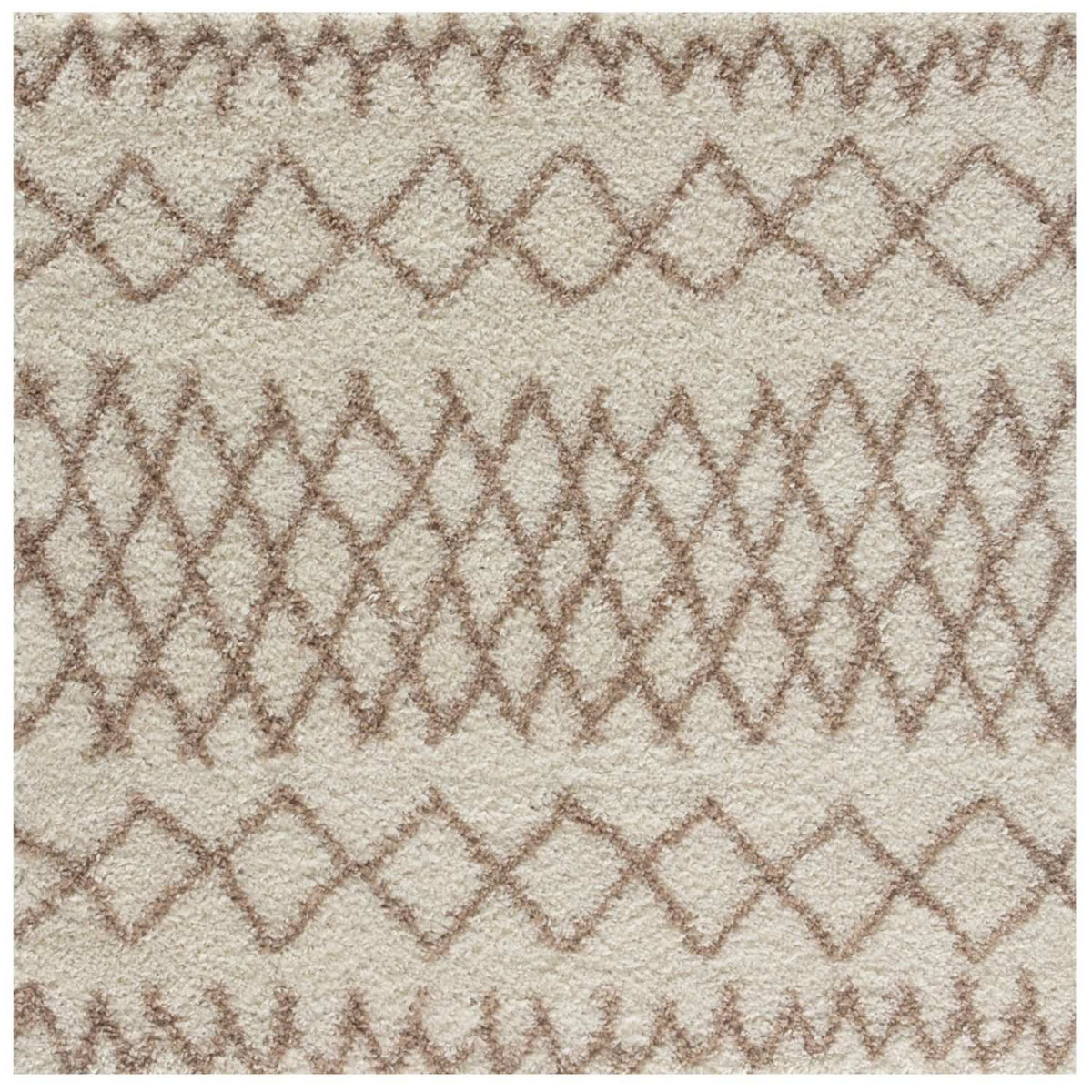 Moroccan Ivory Beige Shaggy Rug | 930 - Joe’s Haven
