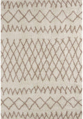 Moroccan Ivory Beige Shaggy Rug | 930 - Joe’s Haven