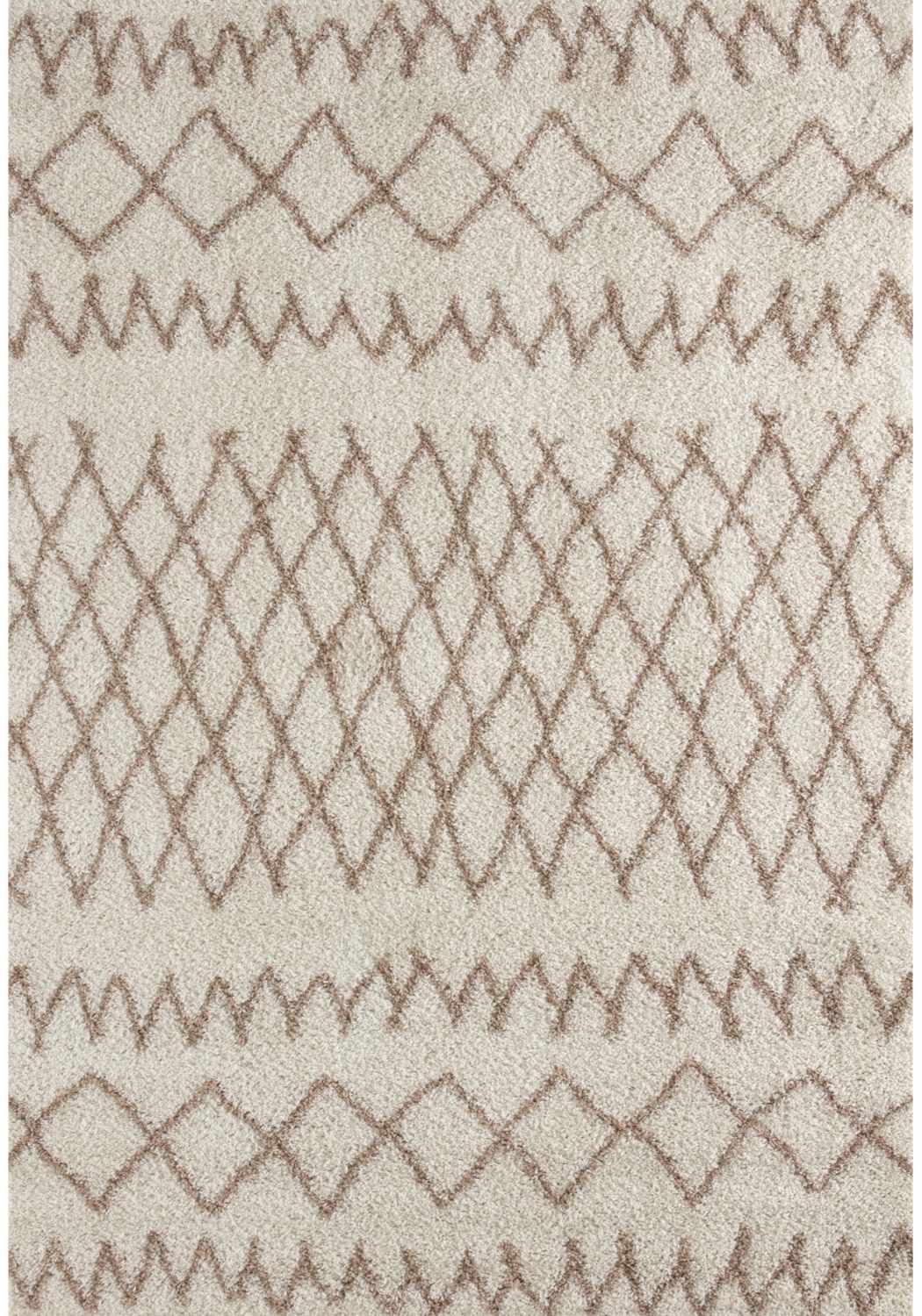 Moroccan Ivory Beige Shaggy Rug | 930 - Joe’s Haven
