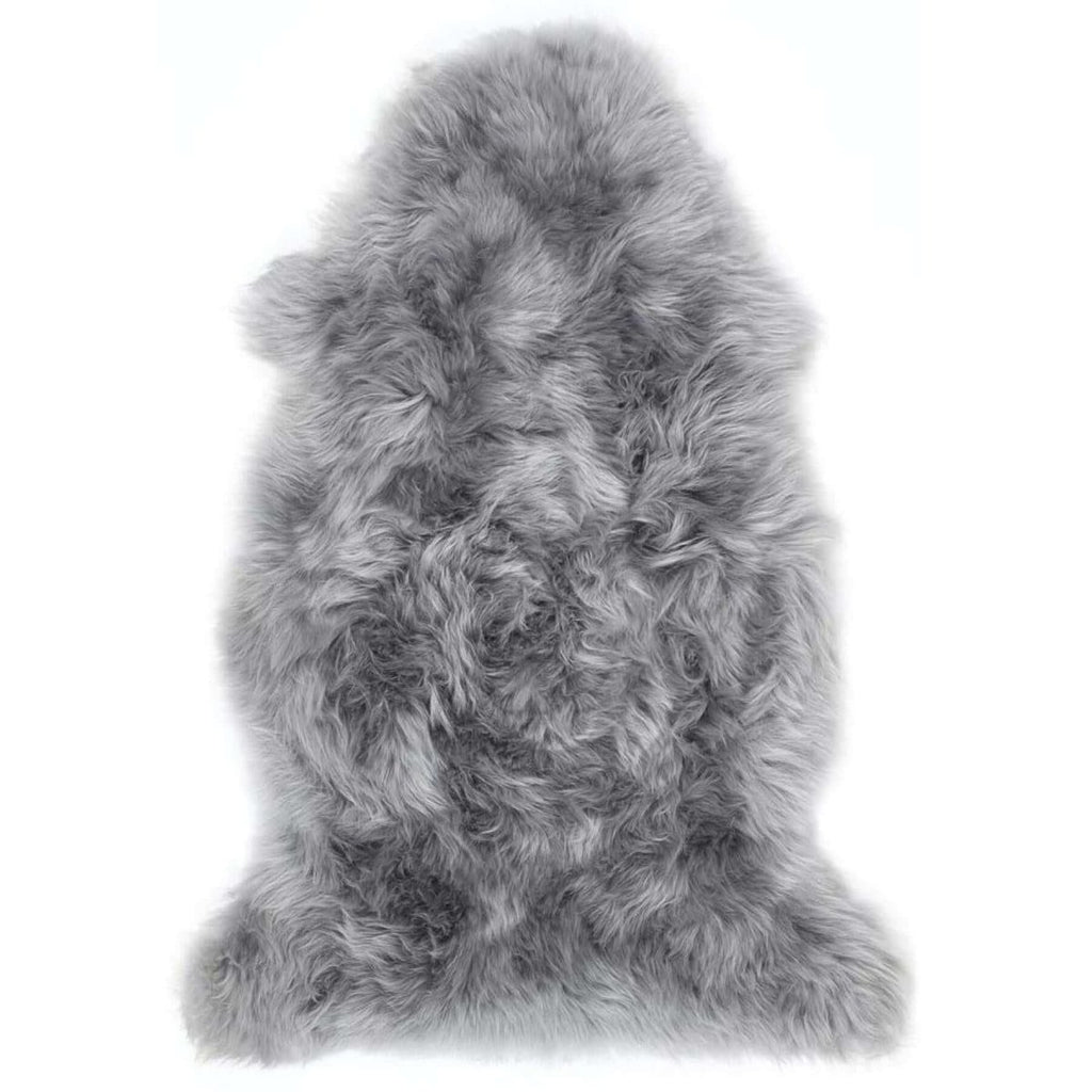 Genuine Grey Sheepskin Faux Fur Rug - Joe’s Haven
