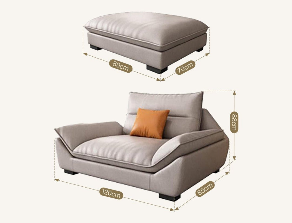 A900 Quinn Four Seater, Four Seater Corner Sofa, Leathaire - Joe’s Haven