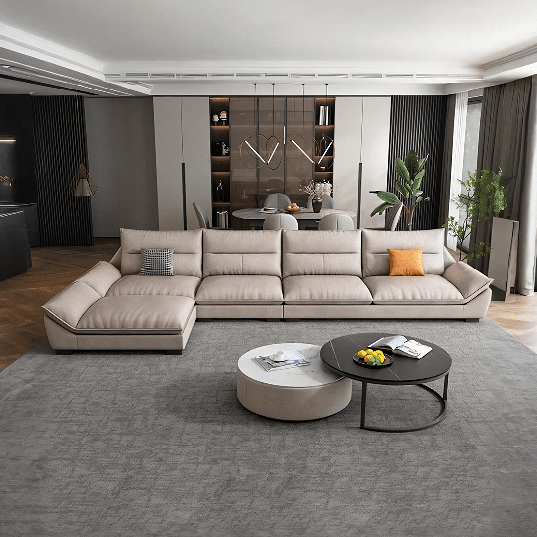 A900 Quinn Five Seater Sofa, Leathaire - Joe’s Haven