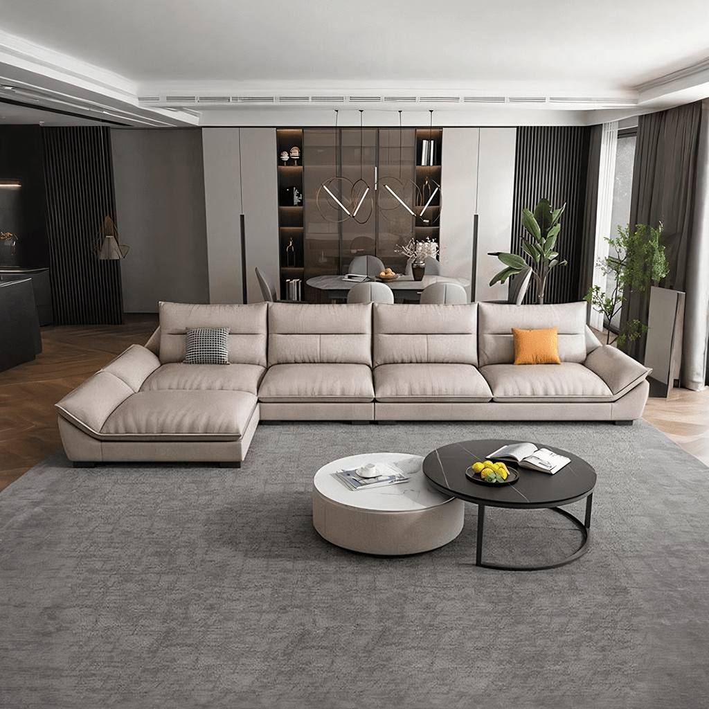 A900 Quinn Four Seater, Four Seater Corner Sofa, Leathaire - Joe’s Haven
