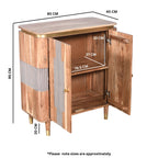 Berkley Acacia Wood 2 Doors Sideboard - Joe’s Haven