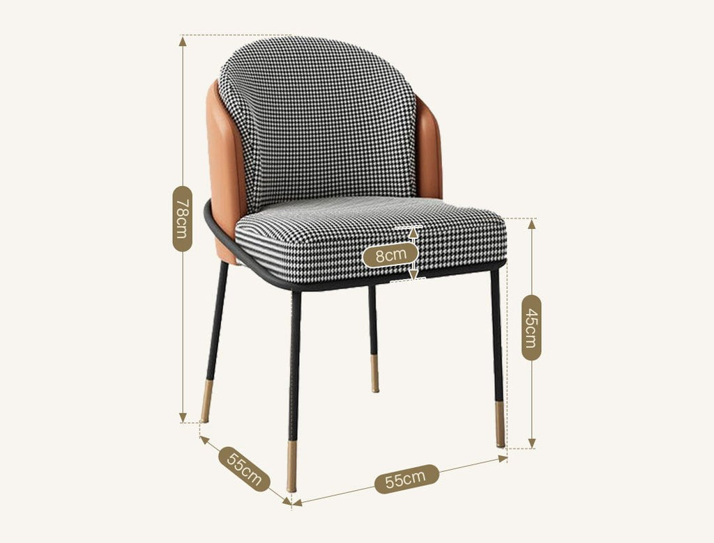 A Set of 2 Ratley Dining Chair, Linen - Joe’s Haven
