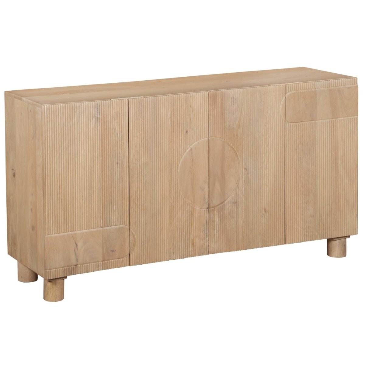 Ajmer Solid Wooden Extra Large Sideboard - Joe’s Haven