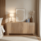Ajmer Solid Wooden Extra Large Sideboard - Joe’s Haven