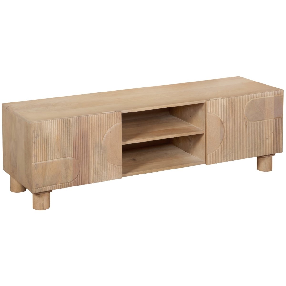 Ajmer Solid Wood Tv Cabinet - Joe’s Haven