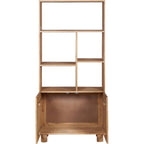 Ajmer Solid Wood Bookcase - Joe’s Haven