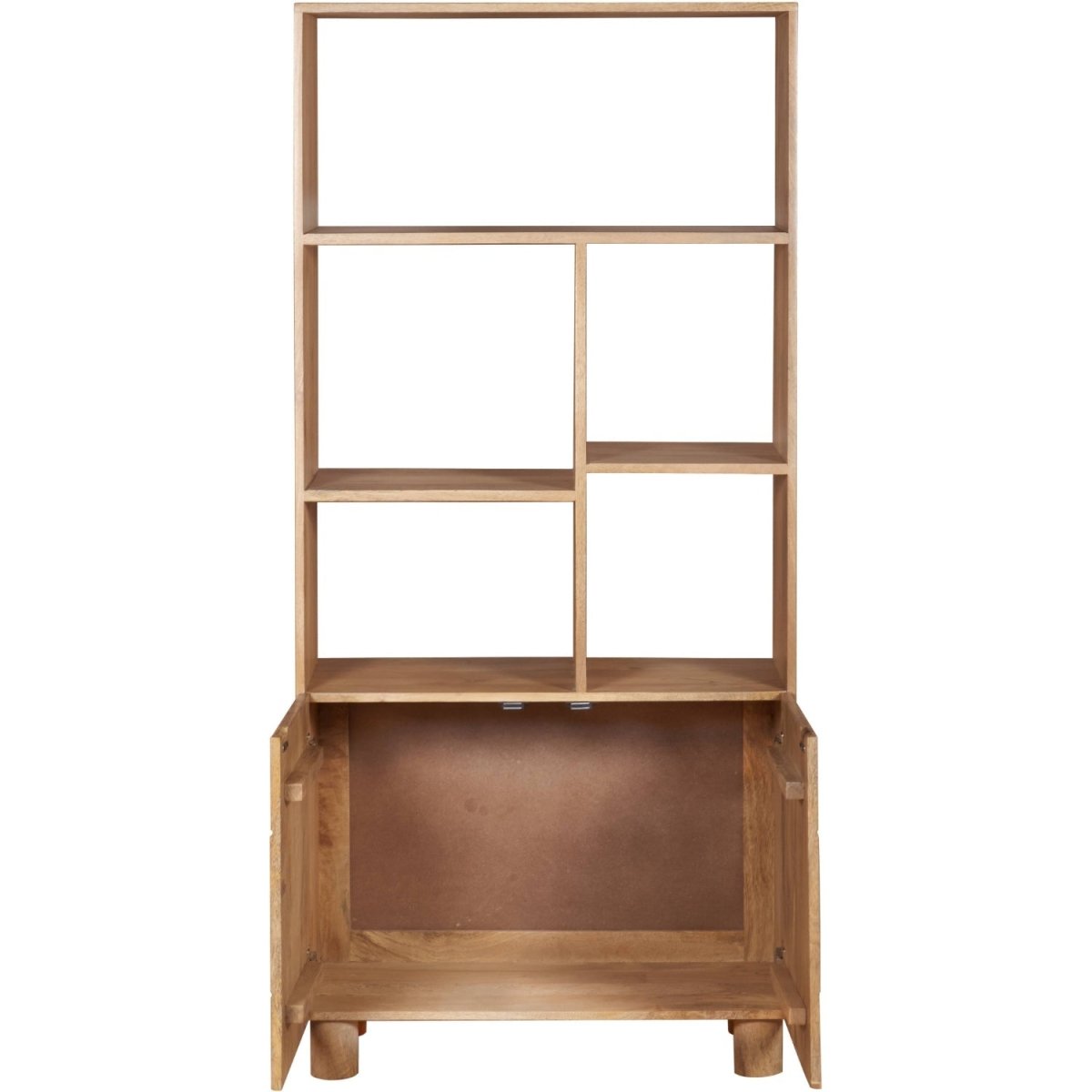 Ajmer Solid Wood Bookcase - Joe’s Haven