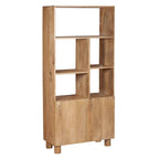 Ajmer Solid Wood Bookcase - Joe’s Haven
