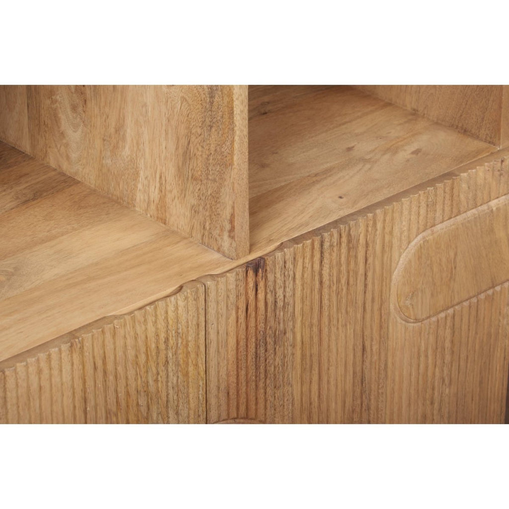 Ajmer Solid Wood Bookcase - Joe’s Haven