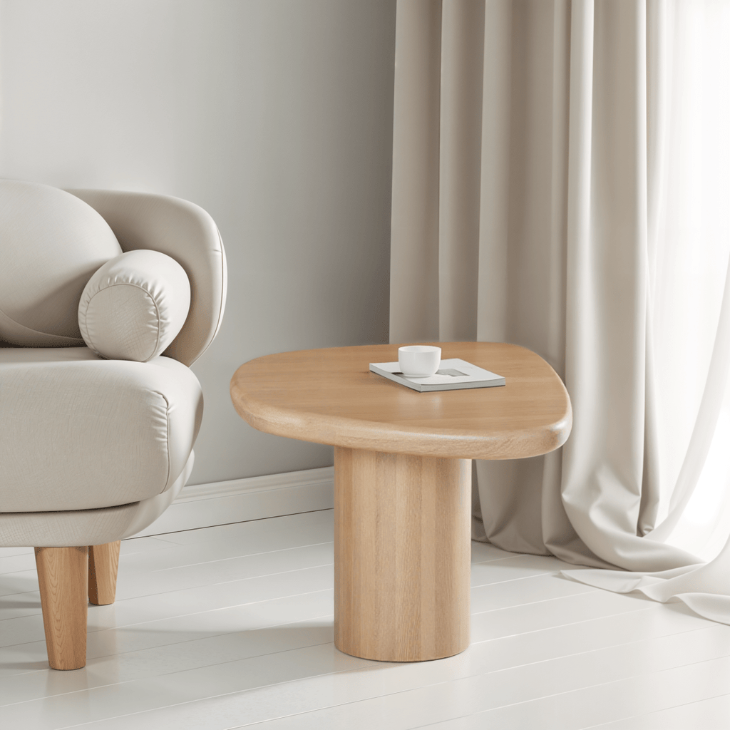 Ajmer Solid Wood Side Table - Joe’s Haven