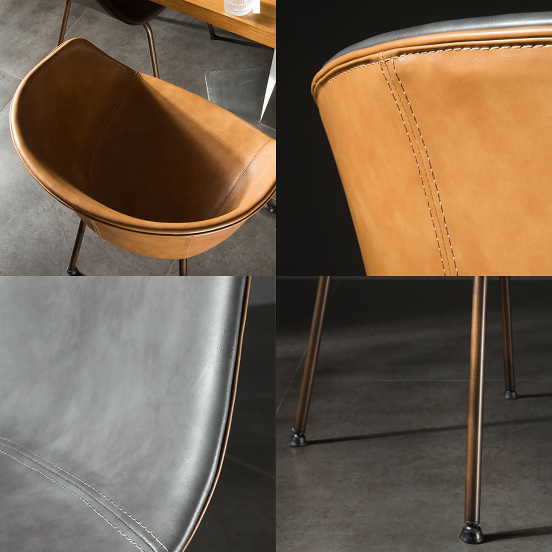 Herron Dining Chair, PU Leather - Joe’s Haven