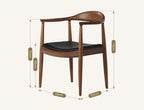 A Set of Classic Kennedy Style Dining Chairs, Oak - Joe’s Haven
