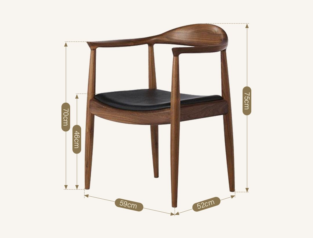 A Set of Classic Kennedy Style Dining Chairs, Oak - Joe’s Haven