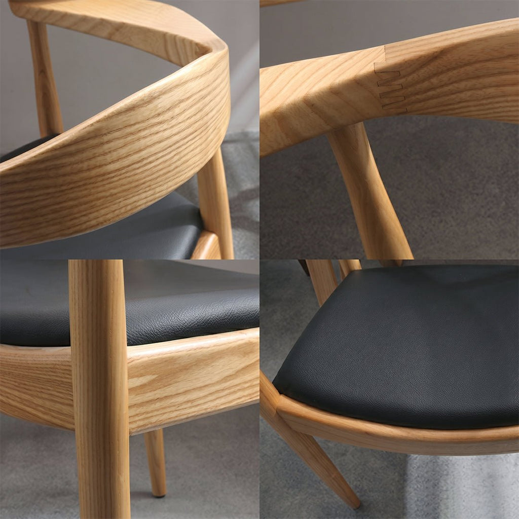 A Set of Classic Kennedy Style Dining Chairs, Oak - Joe’s Haven