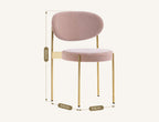Ahmed Dining Chair, Velvet
