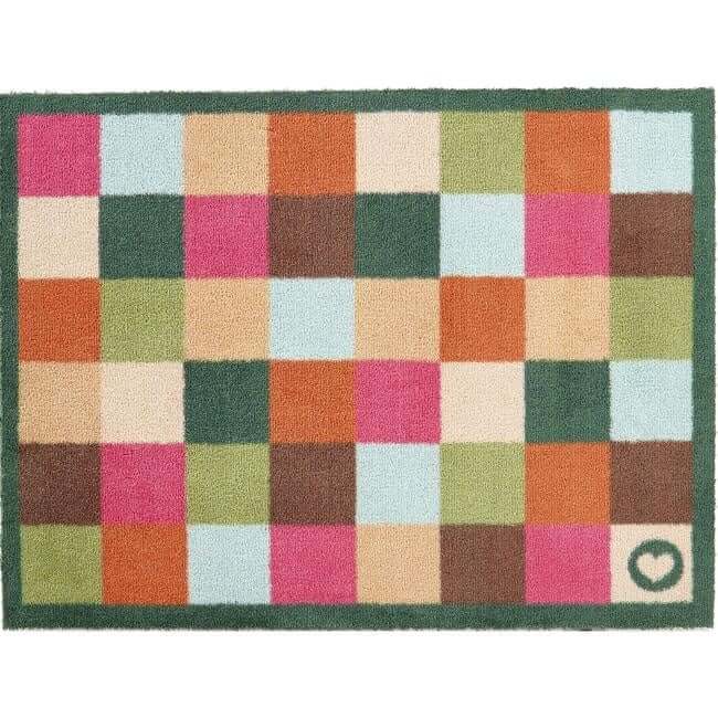 Eco-Friendly Washable Geometric Mat