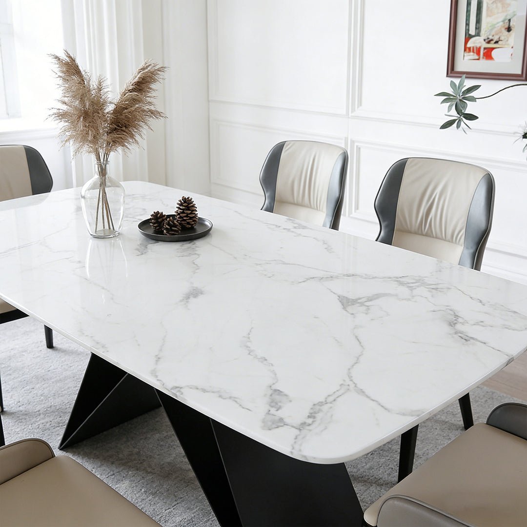 Amsterdam Dining Table, Sintered Stone - Joe’s Haven