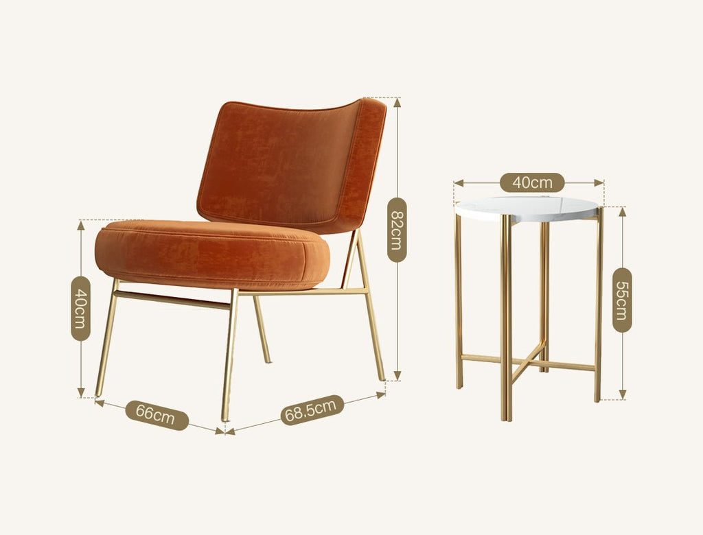 Aron Dining Chair, Velvet - Joe’s Haven