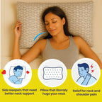 Brightr® MoonHug Adjustable Memory Foam pillow - Joe’s Haven
