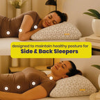 Brightr® MoonHug Adjustable Memory Foam pillow - Joe’s Haven
