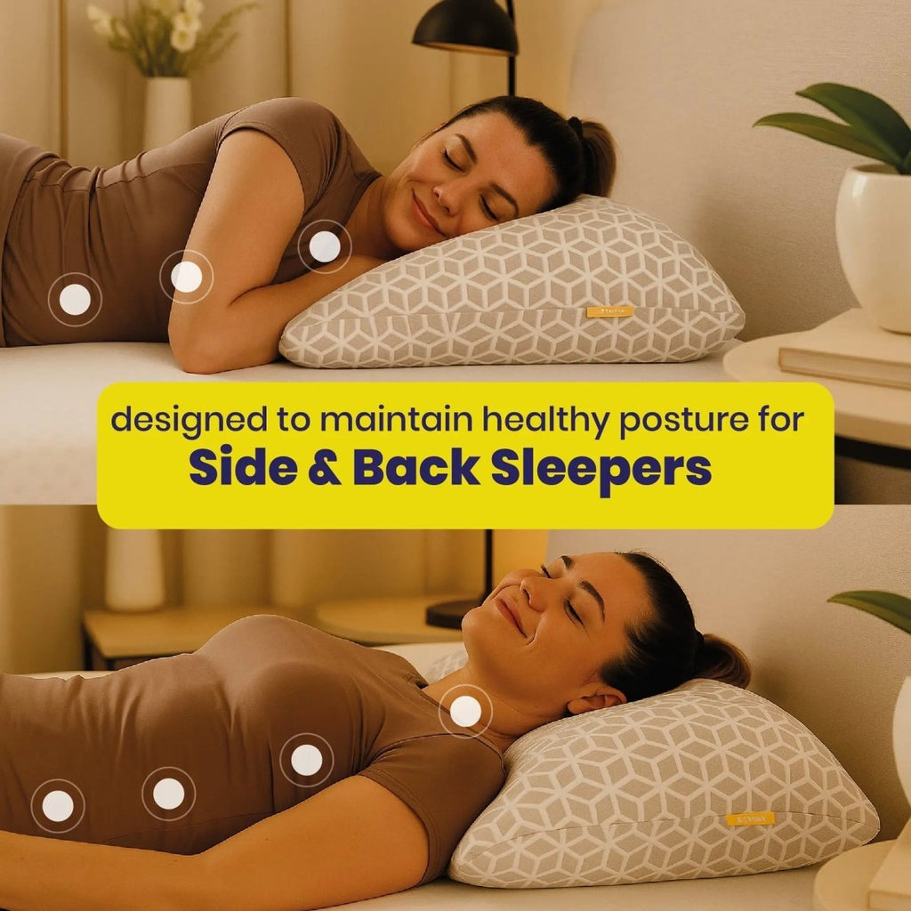 Brightr® MoonHug Adjustable Memory Foam pillow - Joe’s Haven