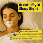 Brightr Mouth Tape for better Nasal Breathing - Joe’s Haven