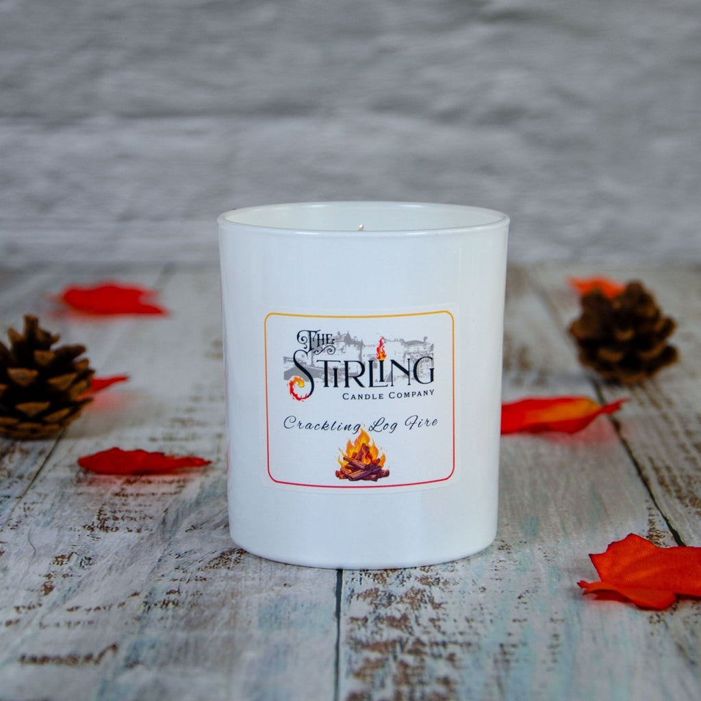 Crackling Log Fire - Large Candle - Joe’s Haven