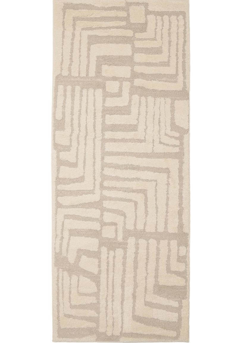 Ava Pave Wave Illusion Rug – Cream Abstract - Joe’s Haven