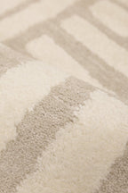 Ava Pave Wave Illusion Rug – Cream Abstract - Joe’s Haven