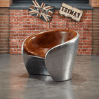 Aviator Pilot Armchair, Loft Style - Joe’s Haven