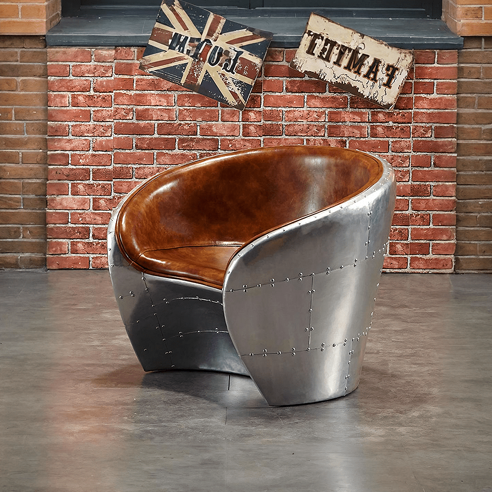 Aviator Pilot Armchair, Loft Style - Joe’s Haven
