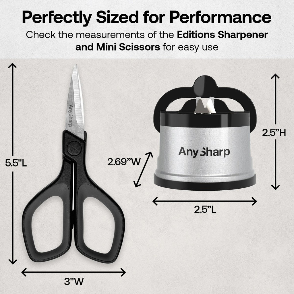 Mini Scissors and Classic Knife Sharpener Bundle - Joe’s Haven