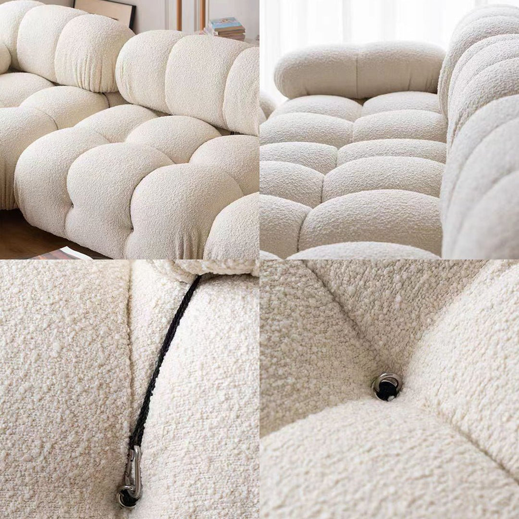 B&B Italia Camaleonda Style Sofa, Three Seater Sofa, Modular Sofa, Velvet - Joe’s Haven