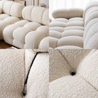 B&B Italia Camaleonda Style Sofa, Three Seater Sofa, Modular Sofa, Velvet - Joe’s Haven