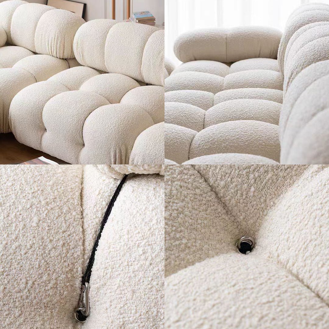 B&B Italia Camaleonda Style Sofa, Three Seater Sofa, Modular Sofa, Velvet - Joe’s Haven