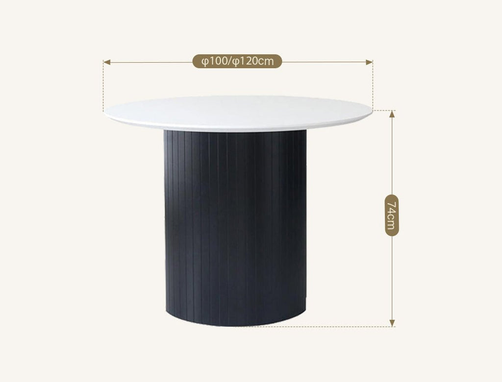 Barbican Round Dining Table - Joe’s Haven