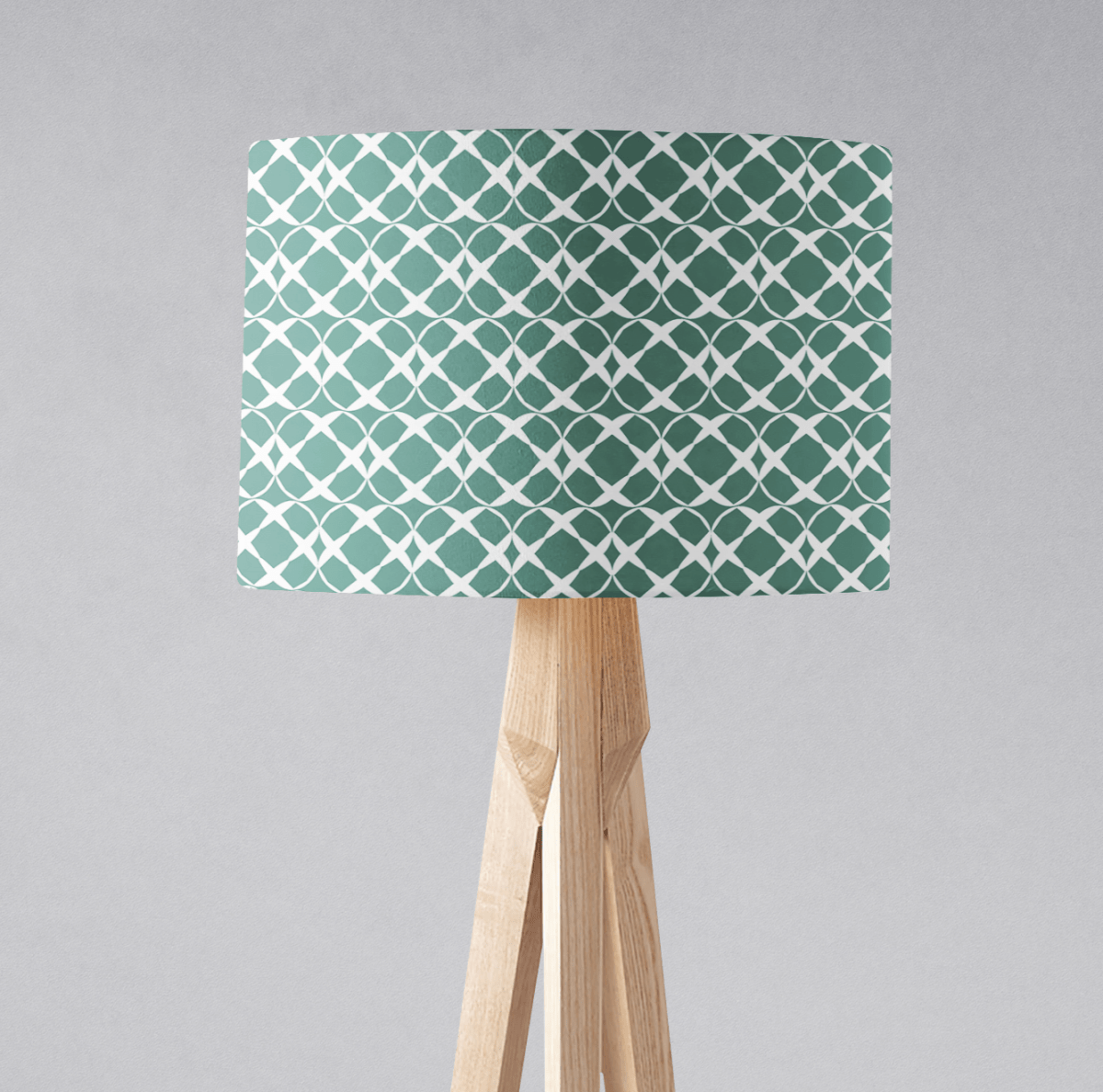 Green Geometric Lampshade, Ceiling or Table Lamp Shade - Joe’s Haven