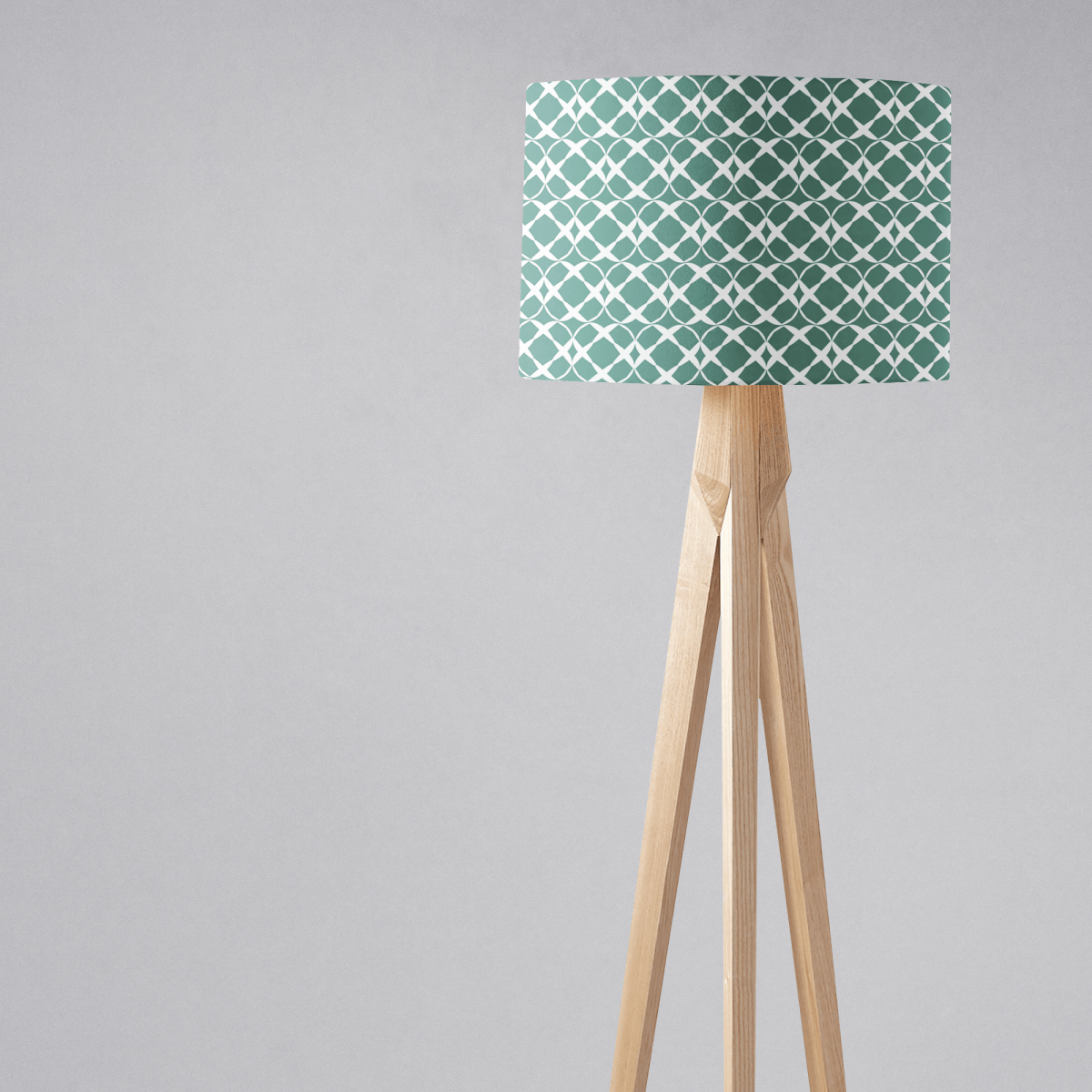 Green Geometric Lampshade, Ceiling or Table Lamp Shade - Joe’s Haven