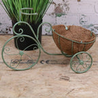 Bike Garden Planter Metal Vintage Green - Joe’s Haven