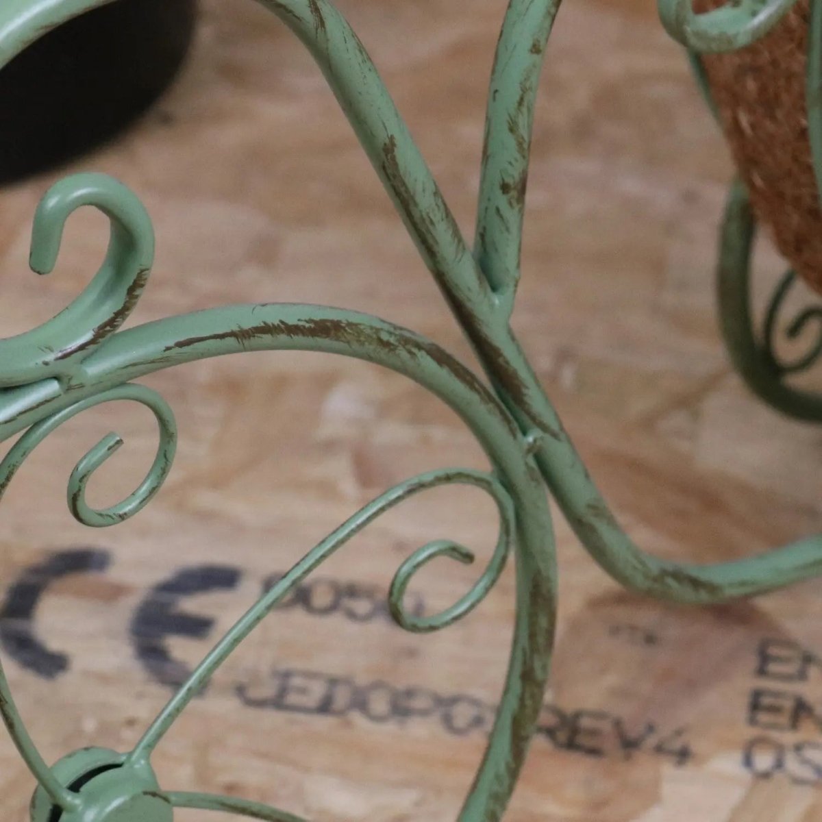 Bike Garden Planter Metal Vintage Green - Joe’s Haven