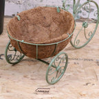 Bike Garden Planter Metal Vintage Green - Joe’s Haven