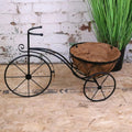 Bike Garden Planter Metal Vintage Style Black - Joe’s Haven