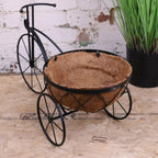 Bike Garden Planter Metal Vintage Style Black - Joe’s Haven