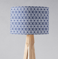 Blue and White Lines Lampshade, Ceiling or Table Lamp Shade - Joe’s Haven