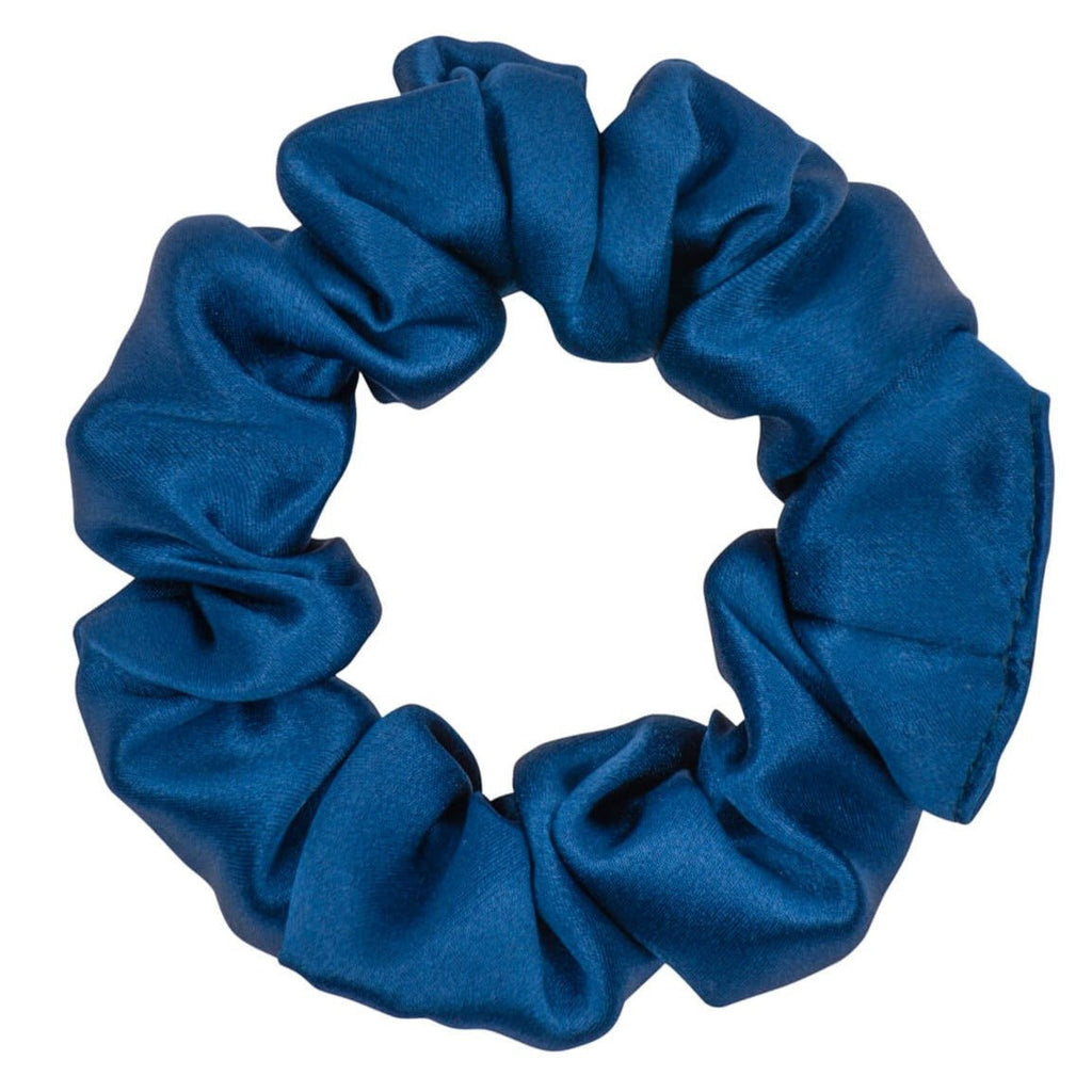 Navy Blue Silk Scrunchie - Regular - Joe’s Haven